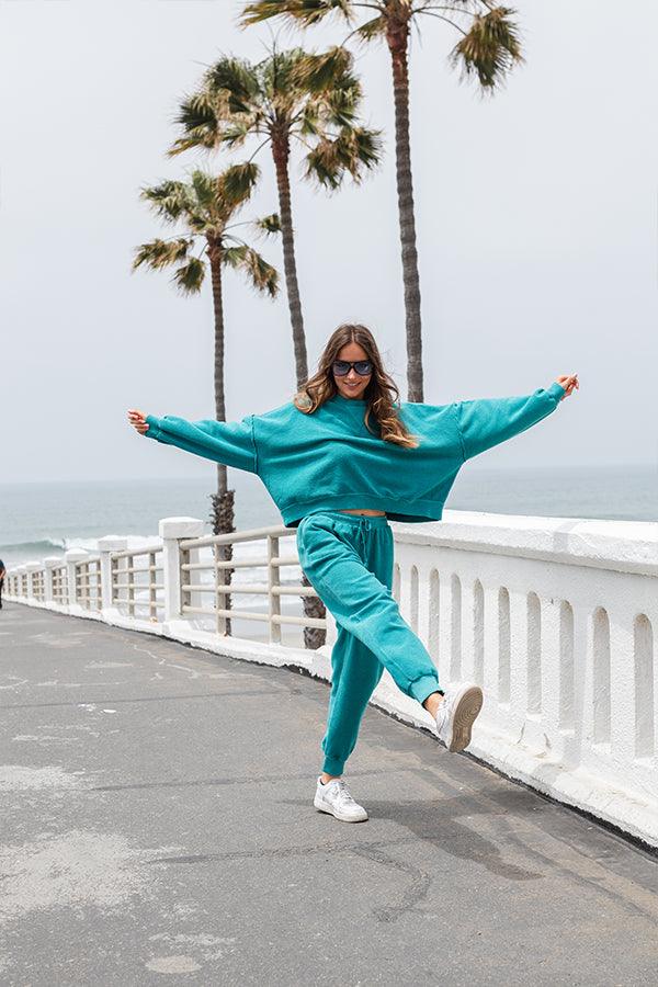 Finding Peace Olive Joggers
